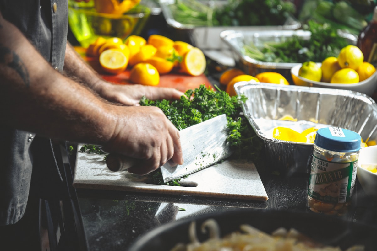 Nutritious smoothie with vegetables and fruit